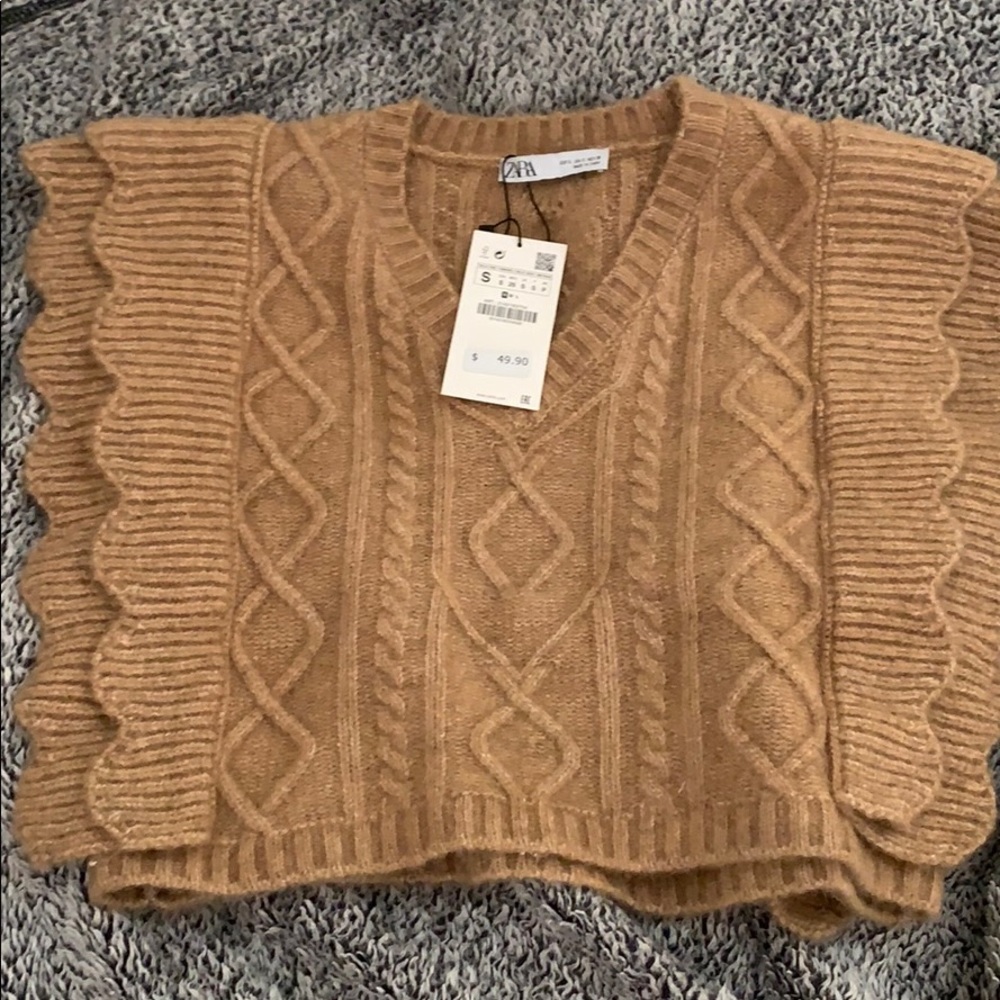 Zara sweater vest